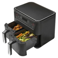 Frytkownica na gorące powietrze Bright 2×4 l | 2400 W | tryb Meal