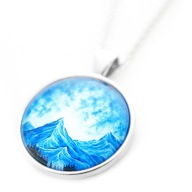 Wisiorek góry szczyt górski naszyjnik prezent dla podróżniczki tatromaniak