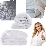 KOŁDRA CAŁOROCZNA ZIMOWA 140x200 POLSKA ANTYALERGICZNA WYGODNA MIĘKKA DUŻA