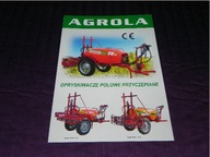 Agrola program opryskiwacze polowe opryskiwacz maszyny rolnicze