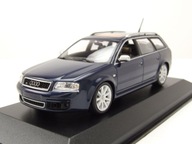 AUDI RS6 Avant blue metallic 2002 1/43 MINICHAMPS 940011710