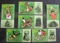 Bułgaria - Mi 3473/78zf A - Piłka nożna