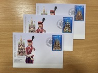 Fi. 5427-29 FDC ,,SZOPKI BOŻONARODZENIOWE,,