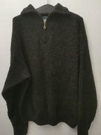 GREYHOUND NORWESKI SWETER R.L/XL SWETR WEŁNIANY