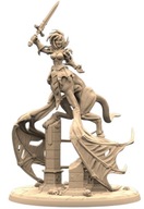 Vampire Lord Wampirzyca Potworny Centaur B Pinup Fantasy Druk 3D