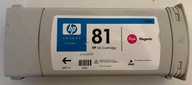 HP WKŁAD TUSZ 81 MAGENTA DYE C4932A ORYGINAŁ WAGA 860 GRAM DATA 2014