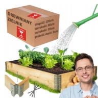 WARZYWNIAK ZIELNIK 120x80 PODWYŻSZONA GRZĄDKA INSPEKT MOCNA OGRODOWA