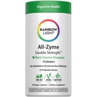 Rainbow Light All-Zyme Double Strength 180 kapsułek enzymy trawienne