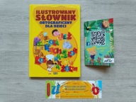 lustrowany słownik ortograficzny dla dzieci Fenix + zakładka +notesik