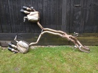 PORSCHE MACAN GTS DRUGI LIFT 2022 ROK WYDECHY TŁUMIKI 95B253610E 95B253609D