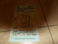 Łomża Wojskowa mapa topograficzna Wysokie Mazowieckie Zambrów Łapy Knyszyn