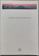 Prospekt Mercedes E T Modelle S124 11 / 1993