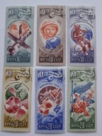 ZSRR - 20 lat badania Kosmosu - Mi. 4648-53 kasowane