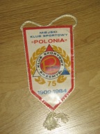 POLONIA Przemyśl Miejski Klub Sportowy 75 lat proporczyk