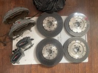 AUDI A8 S8 D4 LIFT 4H CERAMIKA TARCZE ZACISKI KOMPLET HAMULCE CERAMICZNE