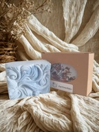 Naturalne błękitne mydło czysty skład oliwa z oliwek ręcznie robione