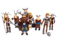 JAK WYTRESOWAĆ SMOKA ZESTAW 8 FIGUREK DUŻE