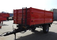 Nowa przyczepa rolnicza jednoosiowa MAR-POL MJ351 ładowność 3,5 4 tony