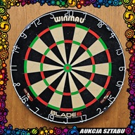 Tarcza do gry w darta z podpisami polarników 48. Wyprawy Polarnej