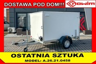 Przyczepka kontenerowa furgon zabudowana turystyczna za busa towarowa 2,5 m