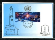 A56930)UNO Genf: 219 - 220 Para Karta Kosmos
