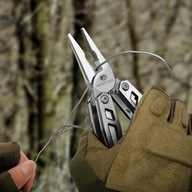 PROFESJONALNY MULTITOOL SURVIVAL 21w1 NÓŻ KOMBINERKI ETUI PREZENT MOSSY OAK