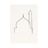 Plakat „Oriental Line” – Elegancja Linii