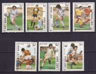 1986 Wietnam Mundial Meksyk Mi 1664-70 (*)
