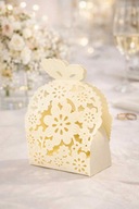 Pudełeczko ozdobne dla Gości - Ślub, Komunia, Chrzest - Podziękowania