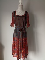 Śliczna markowa sukienka tunika Savoir UK 12 EUR 38/40