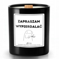 Zabawna Świeca Zapraszam Wypie*dalać Dla Kolegi Z Pracy Sojowa Świeczka