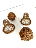 KOMPLET 4 OZDOB SWIATECZNYCH BOMBKI DZWONKI