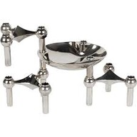 WERNER STOFF NAGEL THE BOWL ŚWIECZNIK / MISKA CHROM NOWY danish design