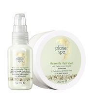 Avon Spa Heavenly Zestaw z oliwką Serum do szyji dekoltu Masło do ciała