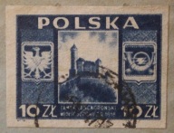 STARY ZNACZEK + KOPERTA, 1947 rok