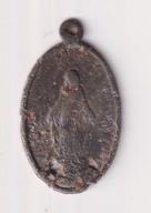 Medalik objawienie Katarzyny Laboure wym. 28x16 mm