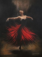 Obraz olejny Taniec Emocji 80x60 cm