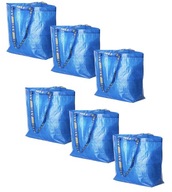 IKEA FRAKTA 36 l torba zakupowa niebieska 2 szt