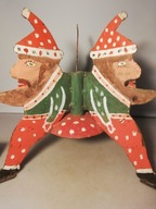 STARY STOJAK POD CHOINKĘ KRASNALE z PRL-u VINTAGE No.3