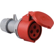 Sprzęgło CEE z pokrywą 400V 16A IP44 60575