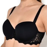 SIMONE PERELE stanik CARESSE 3D SPACER r. 80E czarny (NOWY z metką)