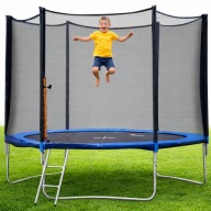 Trampolina Ogrodowa 312cm 10FT Siatka Drabinka FUNFIT Mocna