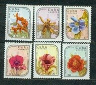 KUBA ** KWIATY Mi 2990-95