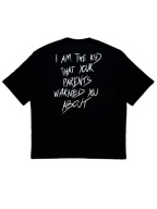 Luźna koszulka OVERSIZE z odważnym nadrukiem - unisex