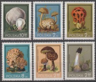 POLSKA - GRZYBY - 1980 - CZYSTE **