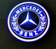 Bezprzewodowy Projektor LED MERCEDES – Logo na Drzwi, 2x Światło Powitalne