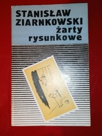 PRL Stanisław Ziarnkowski Żarty Rysunkowe wyjątkowy AUTOGRAF rys. 1985 rok