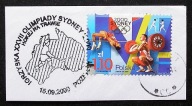 Polska > Wycinek Zn. 3708 dat. okolicznościowy ~ Olimpiada Sydney 2000