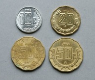 MEKSYK 10, 20, 50 CENTAVO 2000-2005 ZESTAW 4 SZT. ŁADNE