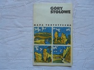 Góry Stołowe mapa turystyczna PPWK 1985 r.
